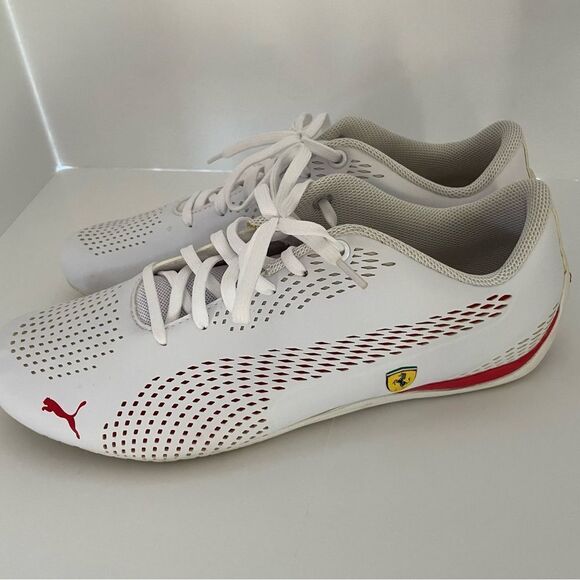 Puma Scuderia Ferrari White/Red Drift Cat 5 Ultra II size 9.5 - Picture 3 of 14